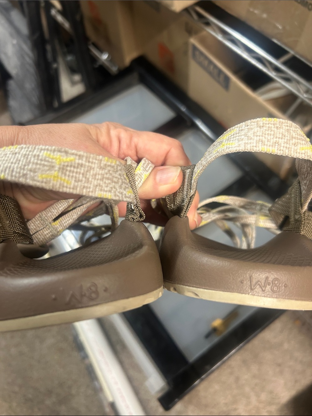 Chaco Women's ZX2 Classic Comfort Taste Tan Sandals Size 8 (J107222) - Picture 9 of 14